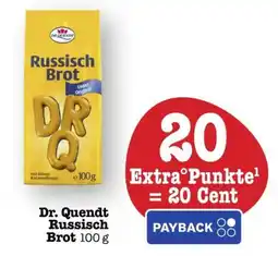 Scheck-in-Center Dr. Quendt Russisch Brot Angebot