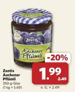 Combi Zentis Aachener Pflümli Angebot
