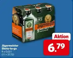 Combi Jägermeister Shots-to-go Angebot