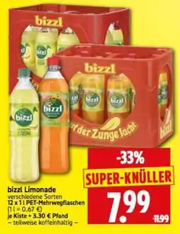 Edeka Herkules bizzl Limonade Angebot