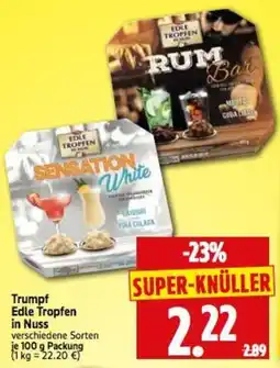 Edeka Herkules Trumpf Edle Tropfen in Nuss Angebot