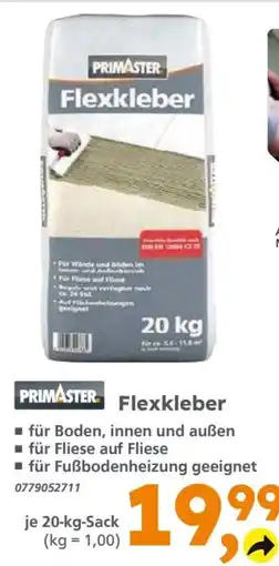 Globus Baumarkt PRIMASTER Flexkleber Angebot