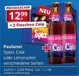 Sagasser Paulaner Spezi, Cola oder Limonaden Angebot