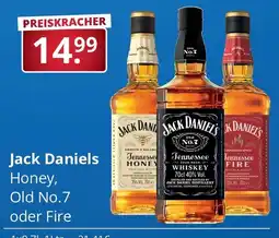 Sagasser Jack Daniels Honey, Old No.7 oder Fire Angebot