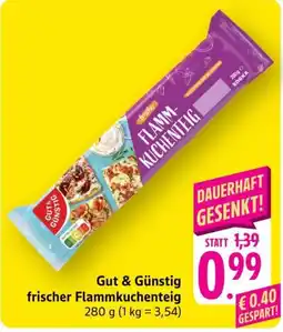Scheck-in-Center Gut & Günstig frischer Flammkuchenteig Angebot