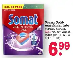 Scheck-in-Center Somat SpülmachineTabs Angebot