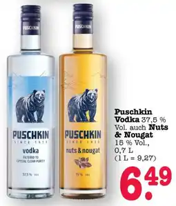 Scheck-in-Center Puschkin Vodka Angebot