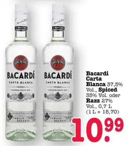 Scheck-in-Center Bacardi Carta Blanca Angebot