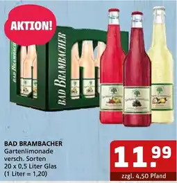 Getränke Quelle BAD BRAMBACHER Gartenlimonade Angebot