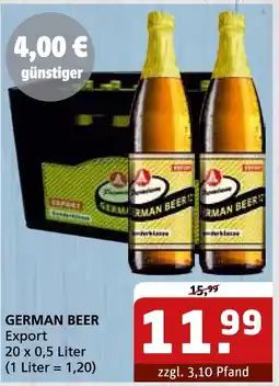Getränke Quelle GERMAN BEER Export Angebot