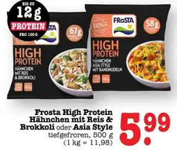 Scheck-in-Center Frosta High Protein Hähnchen mit Reis & Brokkoli Angebot