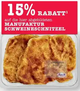 Scheck-in-Center MANUFAKTUR SCHWEINESCHNITZEL Angebot