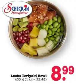 Scheck-in-Center S CHECK-IN Manufaktur Lachs Teriyaki Bowl Angebot