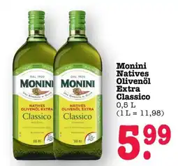 Scheck-in-Center Monini Natives Olivenöl Extra Classico Angebot