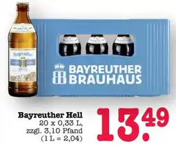 Scheck-in-Center Bayreuther Hell Angebot