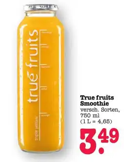 Scheck-in-Center True fruits Smoothie Angebot