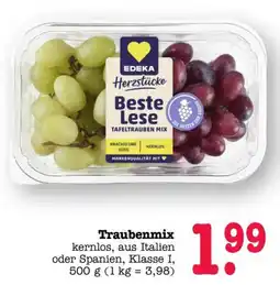 Scheck-in-Center EDEKA Herzstücke Beste Lese Tafeltrauben Mix Angebot