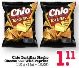 Scheck-in-Center Chio Tortillas Nacho Cheese Angebot