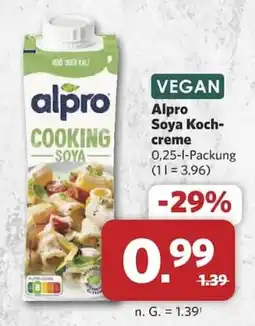 Combi Alpro Soya Koch-creme Angebot