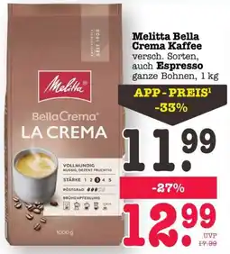 Scheck-in-Center Melitta Bella Crema LA CREMA Angebot