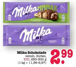 Scheck-in-Center Milka Schokolade Angebot