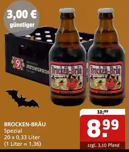 Getränke Quelle BROCKEN-BRÄU Spezial Angebot