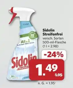 Combi Sidolin Streifenfrei Angebot