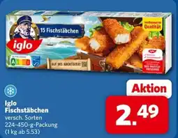 Combi Iglo Fischstäbchen Angebot