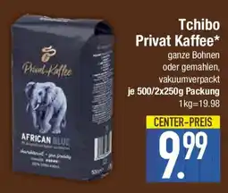 E-Center Tchibo Privat Kaffee Angebot