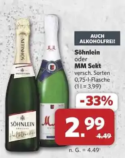 Combi Söhnlein oder MM Sekt Angebot