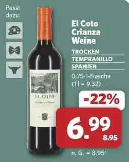 Combi El Coto Crianza Weine Angebot