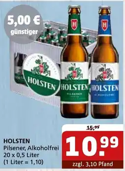 Getränke Quelle HOLSTEN Pilsener, Alkoholfrei Angebot