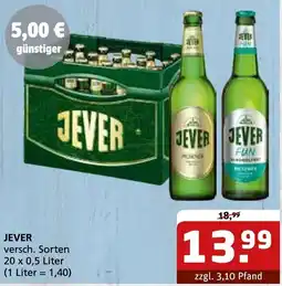 Getränke Quelle JEVER Angebot