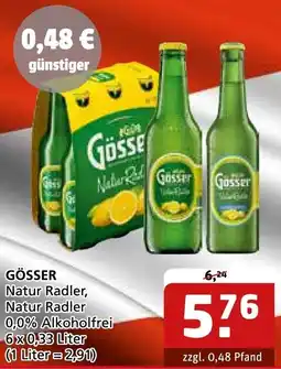 Getränke Quelle GÖSSER Natur Radler Angebot