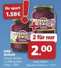 Combi HAK Rotkohl Angebot