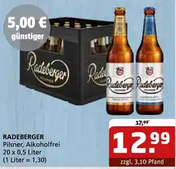 Getränke Quelle RADEBERGER Pilsner, Alkoholfrei Angebot