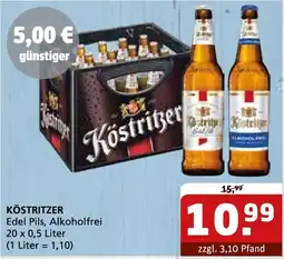 Getränke Quelle KÖSTRITZER Edel Pils, Alkoholfrei Angebot