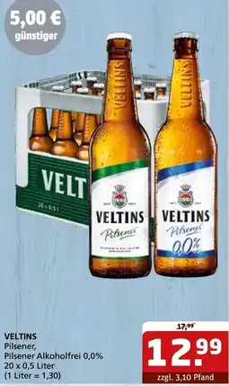 Getränke Quelle VELTINS Pilsener, Pilsener Alkoholfrei 0,0% Angebot