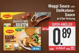 E-Center Maggi Sauce oder Delikatess-Sauce Angebot