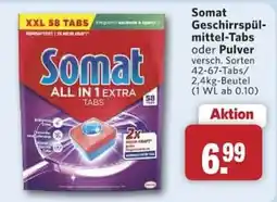 Combi Somat Geschirrspülmittel-Tabs Angebot