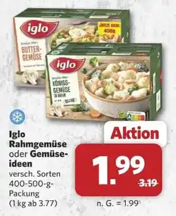 Combi iglo Rahmgemüse oder Gemüse-ideen Angebot
