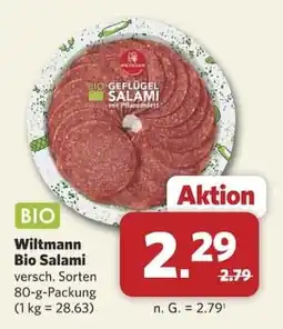 Combi Wiltmann Bio Salami Angebot