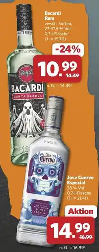 Combi Bacardi Rum Angebot