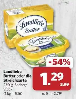 Combi Landliebe Butter oder die Streichzarte Angebot
