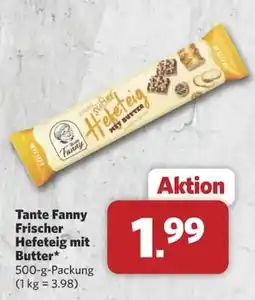 Combi Tante Fanny Frischer Hefeteig mit Butter Angebot