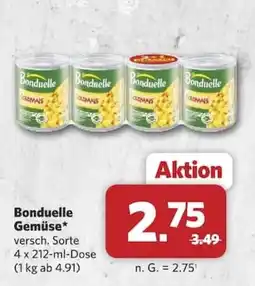Combi Bonduelle Gemüse* Angebot