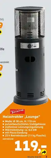 Globus Baumarkt Trendline Heizstrahler „Lounge“ Angebot