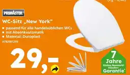 Globus Baumarkt PRIMASTER WC-Sitz „New York“ Angebot