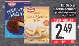 E-Center Dr. Oetker Backmischung Angebot