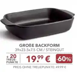 E-Center GROßE BACKFORM Angebot